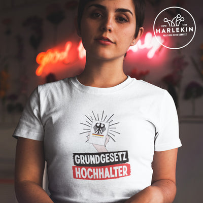 ORGANIC SHIRT MÄDELS • GRUNDGESETZ-HOCHHALTER