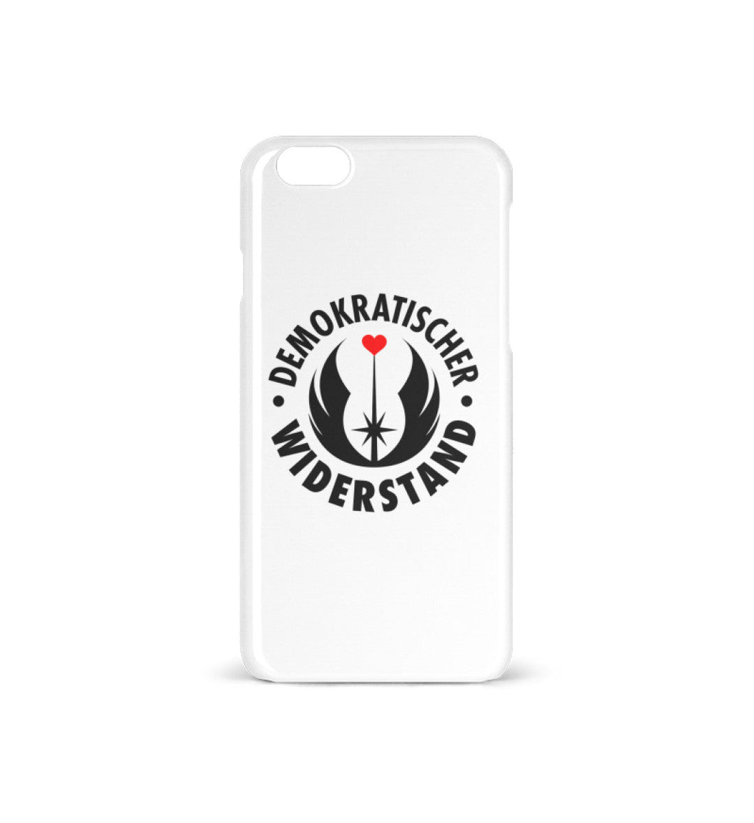DEMOKR. WIDERSTAND HANDYHÜLLE, HANDY CASE IPHONE 6/6S • REBEL FLEET - HELL-HARLEKINSHOP
