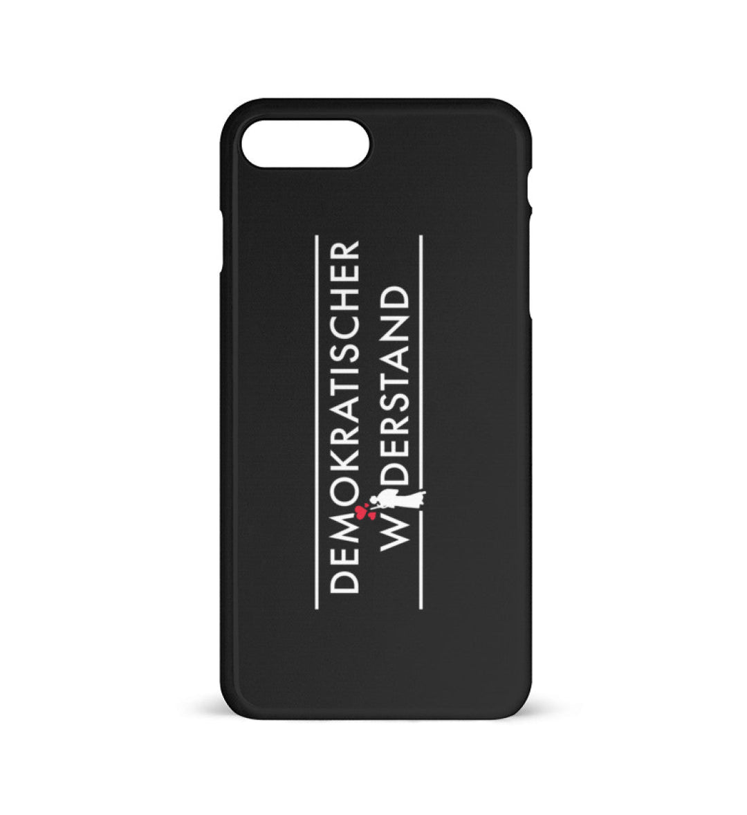 DEMOKR. WIDERSTAND HANDYHÜLLE, HANDY CASE IPHONE 7PLUS/8PLUS • DEMOKRATISCHER WIDERSTAND-HARLEKINSHOP