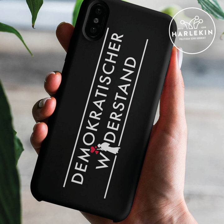 DEMOKR. WIDERSTAND HANDYHÜLLE, HANDY CASE IPHONE 7PLUS/8PLUS • DEMOKRATISCHER WIDERSTAND-HARLEKINSHOP