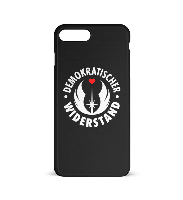 DEMOKR. WIDERSTAND HANDYHÜLLE, HANDY CASE IPHONE 7PLUS/8PLUS • REBEL FLEET-HARLEKINSHOP