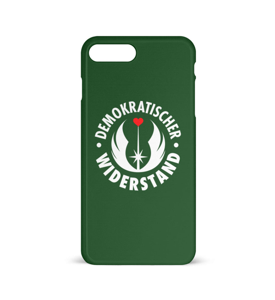 DEMOKR. WIDERSTAND HANDYHÜLLE, HANDY CASE IPHONE 7PLUS/8PLUS • REBEL FLEET-HARLEKINSHOP