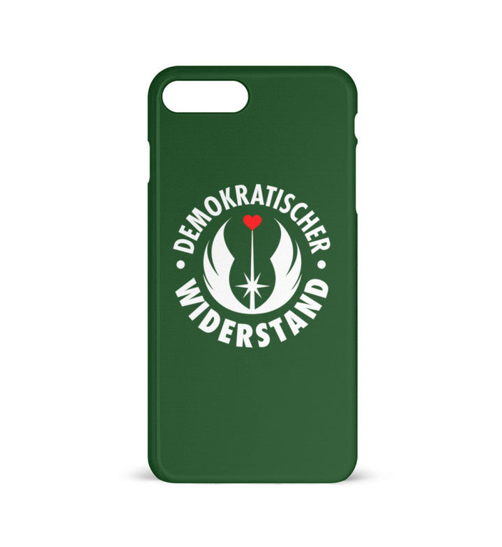 DEMOKR. WIDERSTAND HANDYHÜLLE, HANDY CASE IPHONE 7PLUS/8PLUS • REBEL FLEET-HARLEKINSHOP