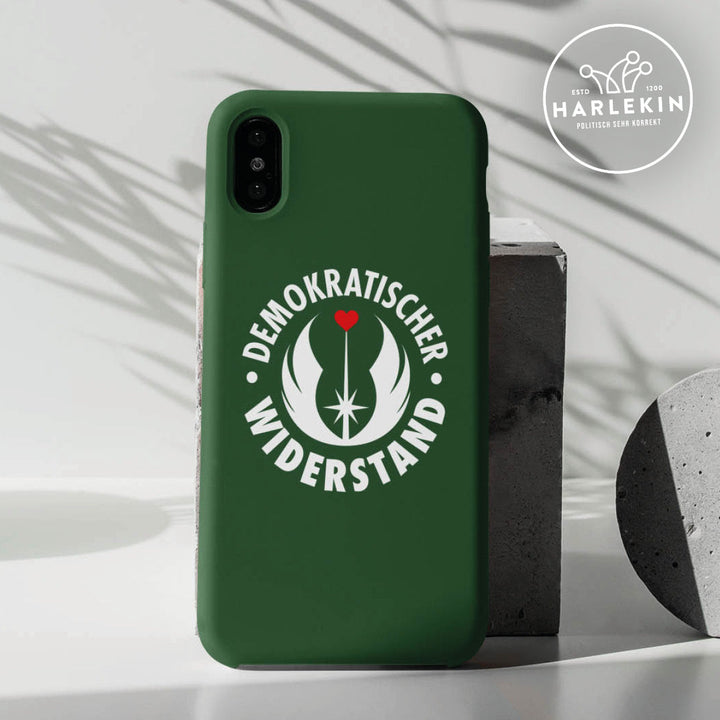 DEMOKR. WIDERSTAND HANDYHÜLLE, HANDY CASE IPHONE 7PLUS/8PLUS • REBEL FLEET-HARLEKINSHOP