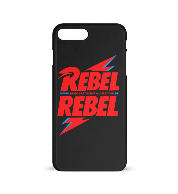 DEMOKR. WIDERSTAND HANDYHÜLLE, HANDY CASE IPHONE 7PLUS/8PLUS • REBEL REBEL-HARLEKINSHOP