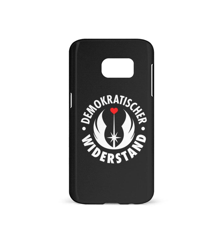 DEMOKR. WIDERSTAND HANDYHÜLLE, HANDY CASE - SAMSUNG GALAXY S7 • BADGE-HARLEKINSHOP