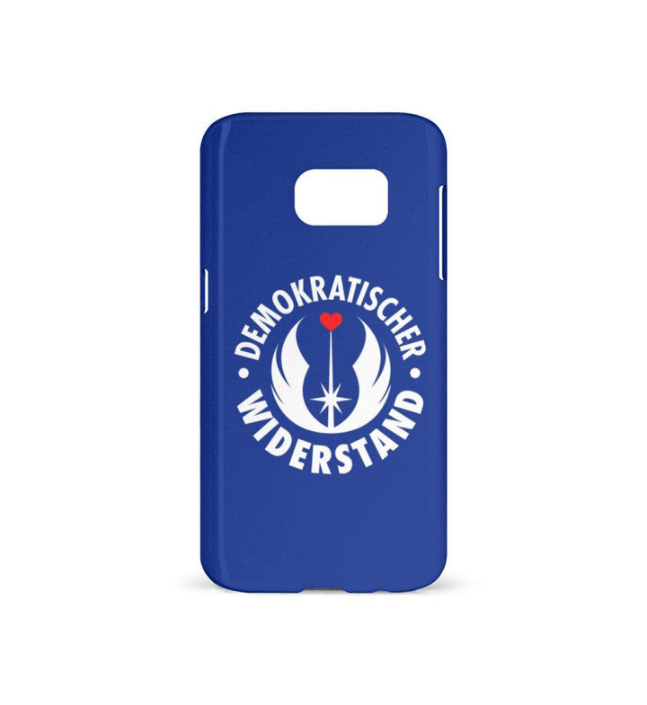 DEMOKR. WIDERSTAND HANDYHÜLLE, HANDY CASE - SAMSUNG GALAXY S7 • BADGE-HARLEKINSHOP