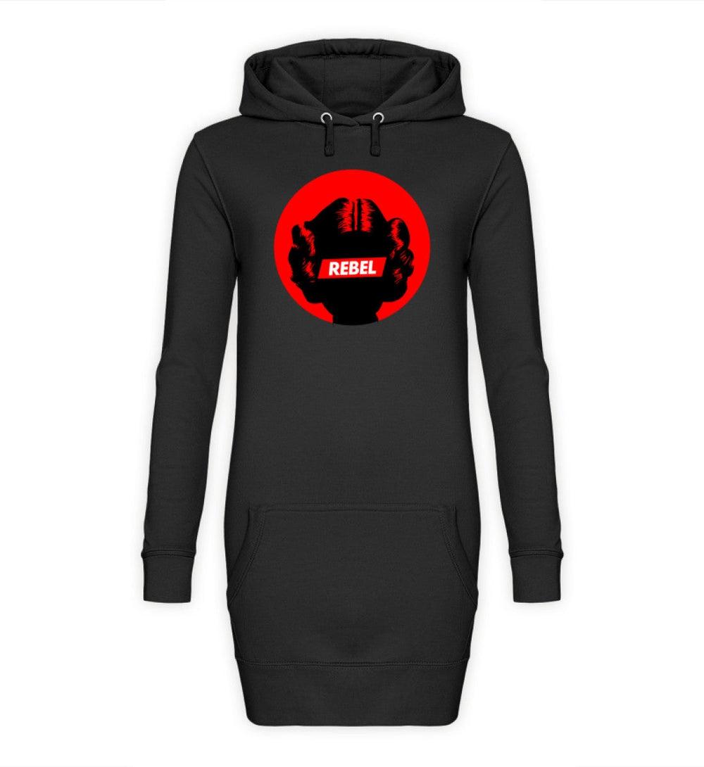 DEMOKR. WIDERSTAND HOODIEKLEID MÄDELS • REBEL GIRL-HARLEKINSHOP