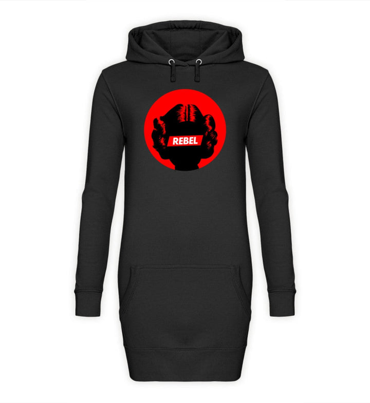 DEMOKR. WIDERSTAND HOODIEKLEID MÄDELS • REBEL GIRL-HARLEKINSHOP