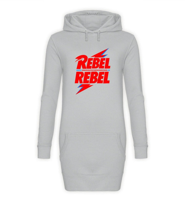 DEMOKR. WIDERSTAND HOODIEKLEID MÄDELS • REBEL REBEL-HARLEKINSHOP