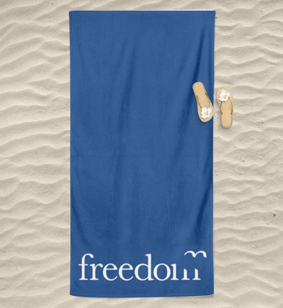 DEZENTE REBELLEN BEACH TOWEL / STRANDTUCH • FREEDOM BIRD-HARLEKINSHOP
