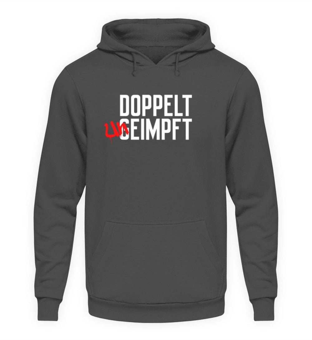 DEZENTE REBELLEN HOODIE BUBEN • DOPPELT UNGEIMPFT-HARLEKINSHOP