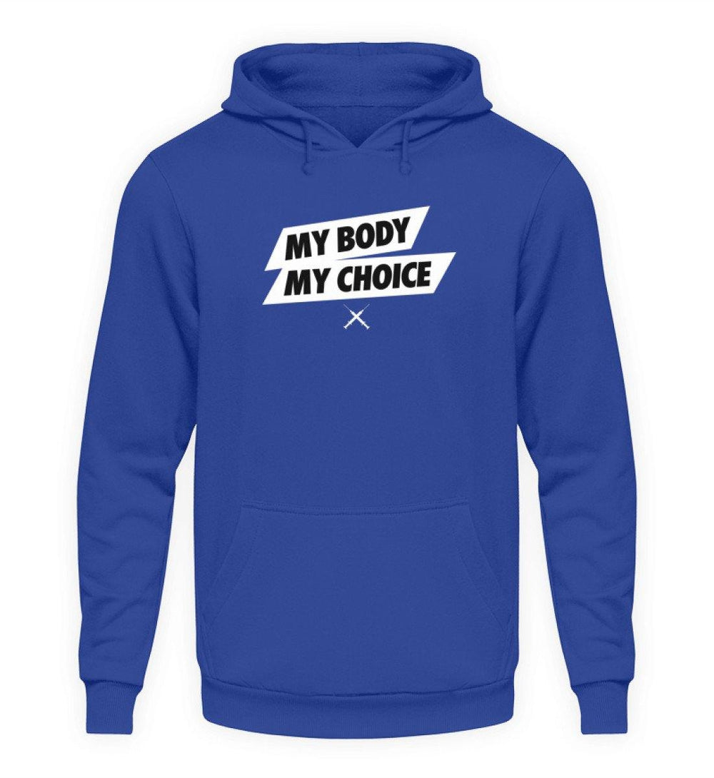 DEZENTE REBELLEN HOODIE BUBEN • MY BODY MY CHOICE-HARLEKINSHOP