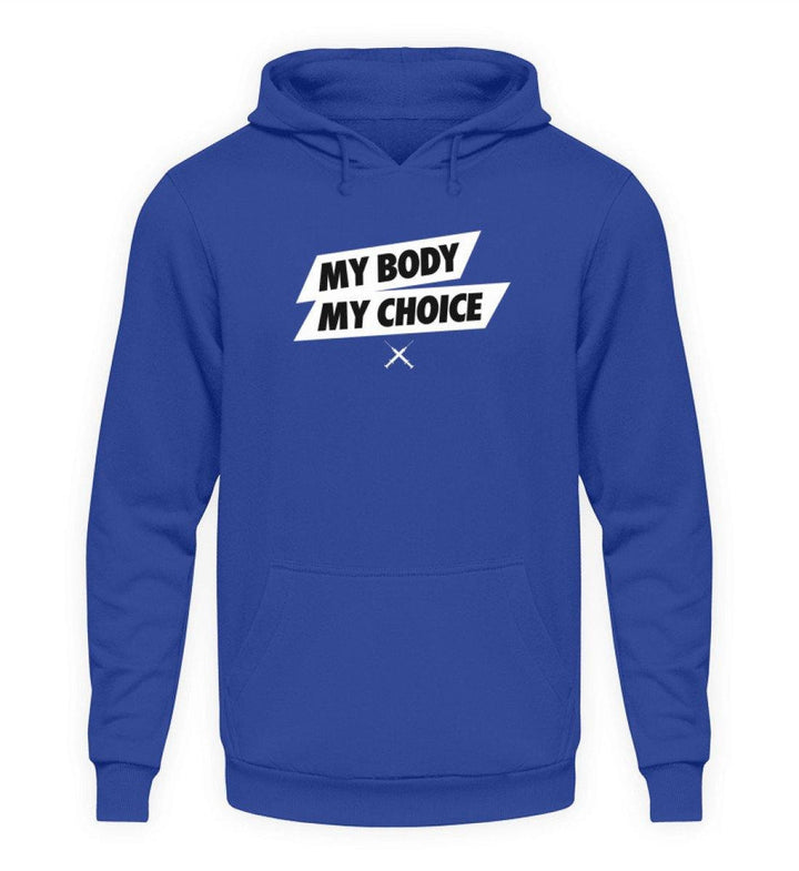 DEZENTE REBELLEN HOODIE BUBEN • MY BODY MY CHOICE-HARLEKINSHOP