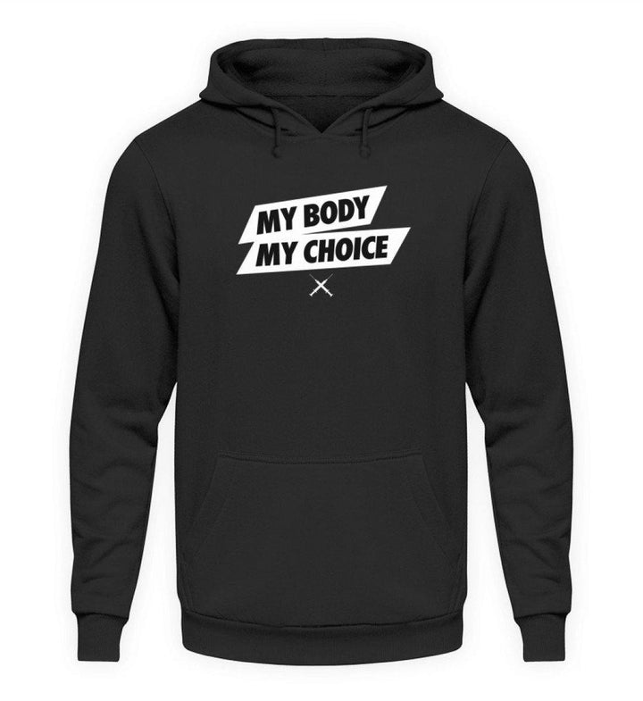 DEZENTE REBELLEN HOODIE BUBEN • MY BODY MY CHOICE-HARLEKINSHOP