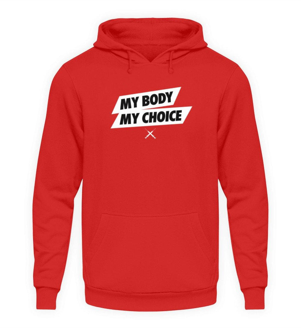 DEZENTE REBELLEN HOODIE BUBEN • MY BODY MY CHOICE-HARLEKINSHOP