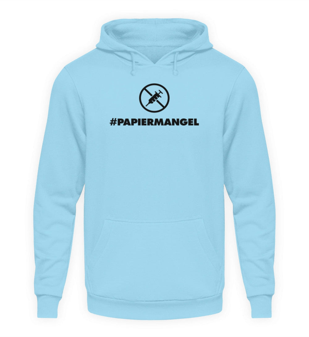 DEZENTE REBELLEN HOODIE BUBEN • PAPIERMANGEL - HELL-HARLEKINSHOP