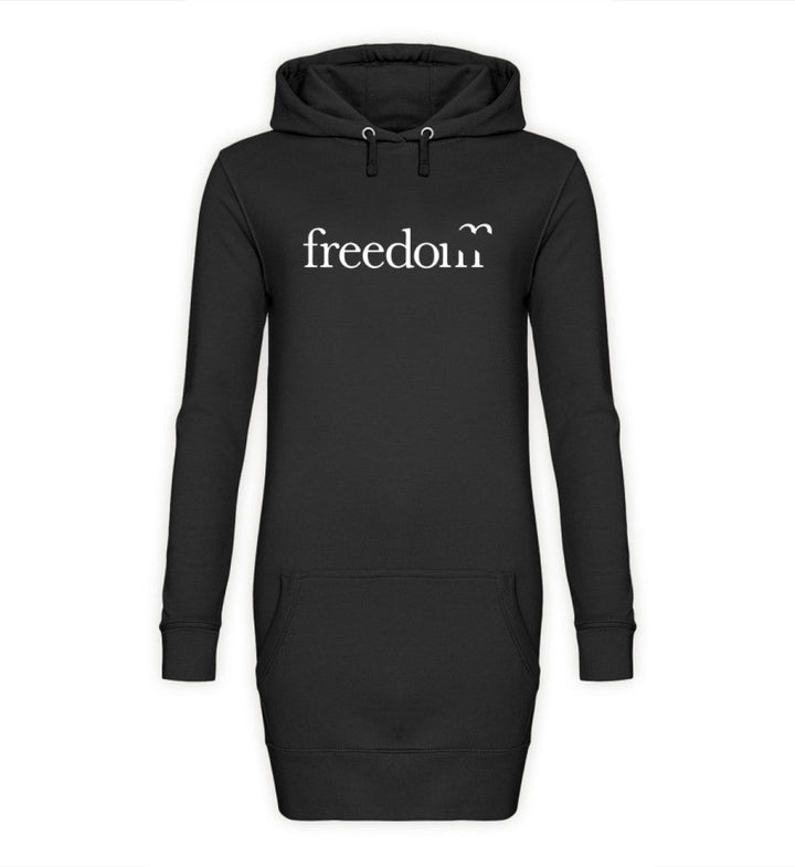DEZENTE REBELLEN HOODIEKLEID MÄDELS • FREEDOM BIRD-HARLEKINSHOP