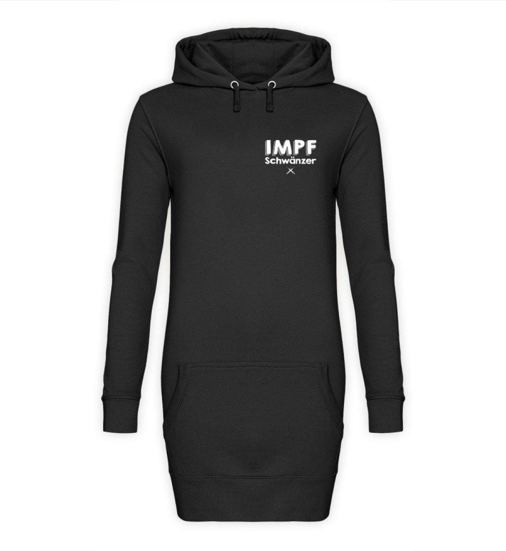DEZENTE REBELLEN HOODIEKLEID MÄDELS • IMPFSCHWÄNZER-HARLEKINSHOP