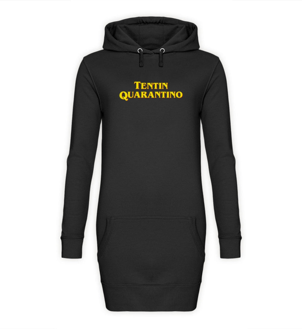 DEZENTE REBELLEN HOODIEKLEID MÄDELS • QUARANTINO-HARLEKINSHOP