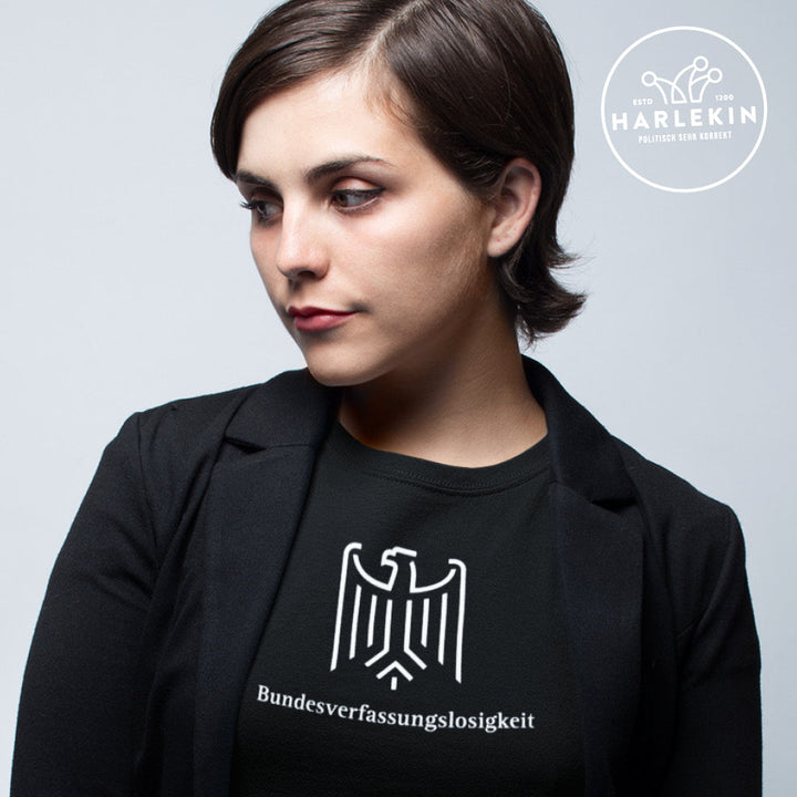 DEZENTE REBELLEN ORGANIC SHIRT MÄDELS • BUNDESVERFASSUNGSLOSIGKEIT-HARLEKINSHOP