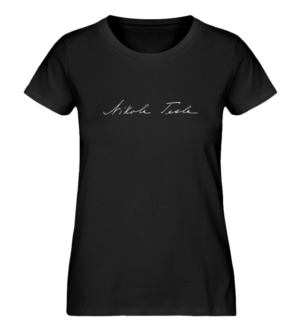 DEZENTE REBELLEN ORGANIC SHIRT MÄDELS • TESLA SIGNATURE-HARLEKINSHOP