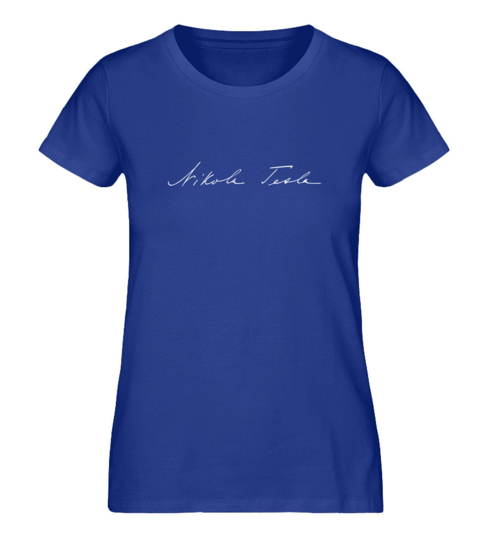 DEZENTE REBELLEN ORGANIC SHIRT MÄDELS • TESLA SIGNATURE-HARLEKINSHOP