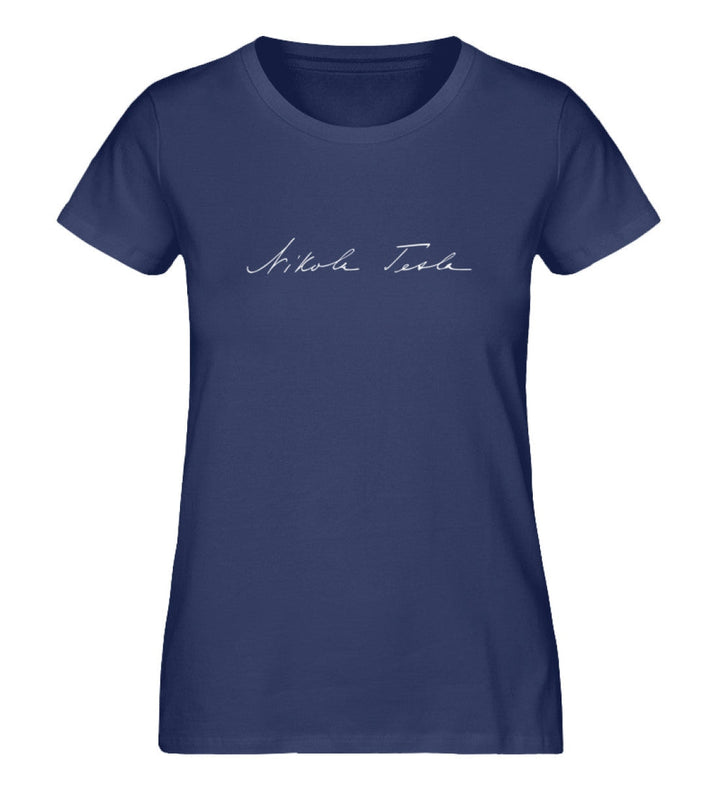 DEZENTE REBELLEN ORGANIC SHIRT MÄDELS • TESLA SIGNATURE-HARLEKINSHOP