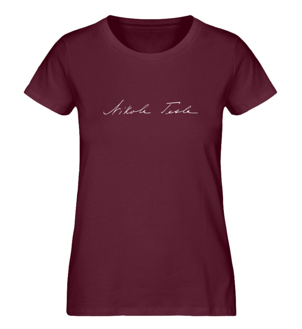 DEZENTE REBELLEN ORGANIC SHIRT MÄDELS • TESLA SIGNATURE-HARLEKINSHOP