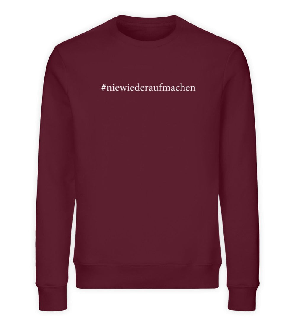 DEZENTE REBELLEN ORGANIC SWEATER BUBEN • #NIEWIEDERAUFMACHEN-HARLEKINSHOP