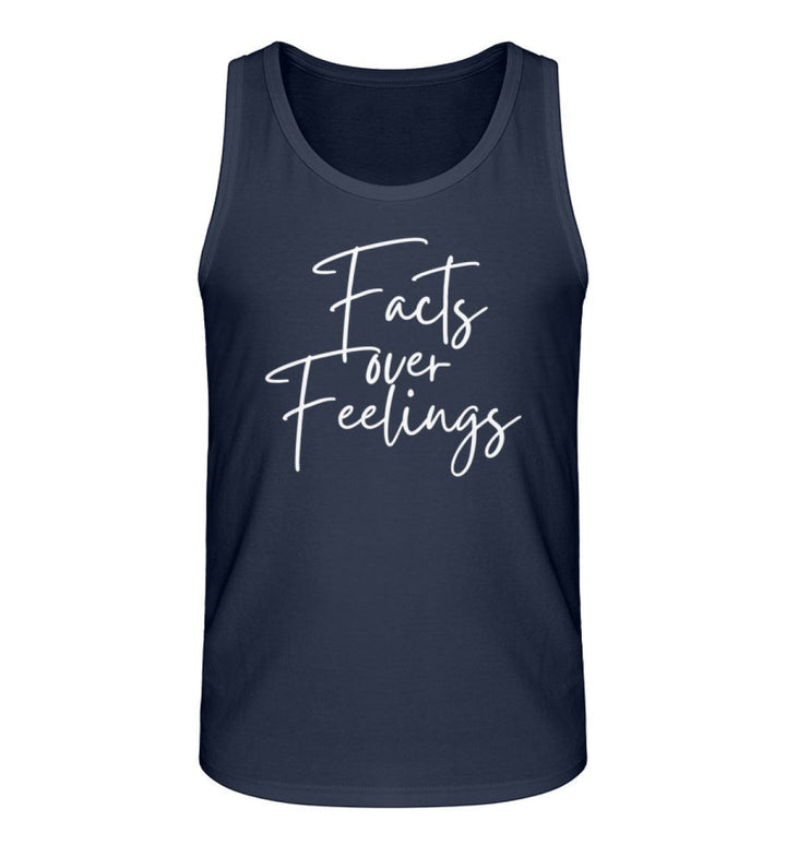 DEZENTE REBELLEN ORGANIC TANK TOP BUBEN • FACTS OVER FEELINGS-HARLEKINSHOP