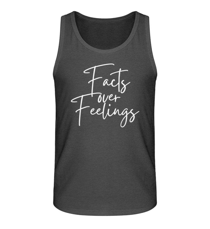 DEZENTE REBELLEN ORGANIC TANK TOP BUBEN • FACTS OVER FEELINGS-HARLEKINSHOP
