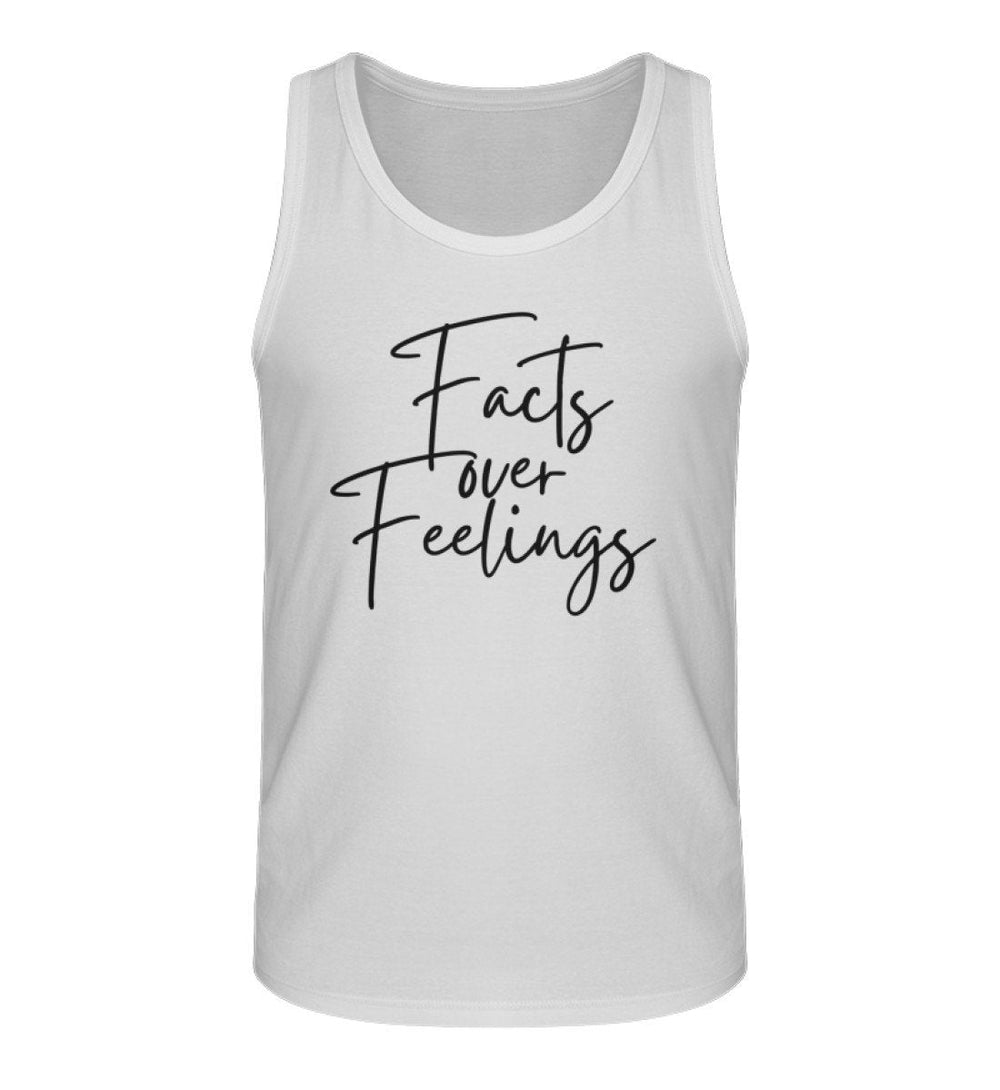 DEZENTE REBELLEN ORGANIC TANK TOP BUBEN • FACTS OVER FEELINGS-HARLEKINSHOP