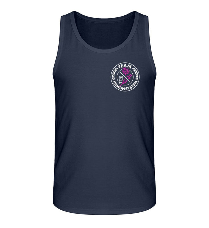 DEZENTE REBELLEN ORGANIC TANK TOP BUBEN • TEAM IMMUNSYSTEM-HARLEKINSHOP