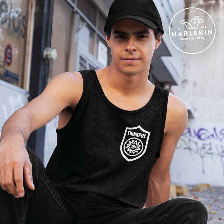 DEZENTE REBELLEN ORGANIC TANK TOP BUBEN • THINKPOL-HARLEKINSHOP