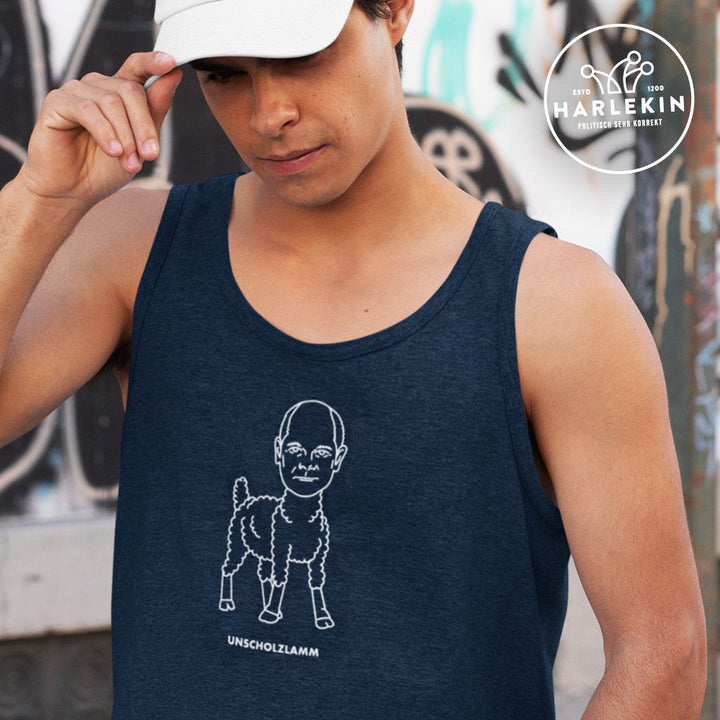 DEZENTE REBELLEN ORGANIC TANK TOP BUBEN • UNSCHOLZLAMM-HARLEKINSHOP