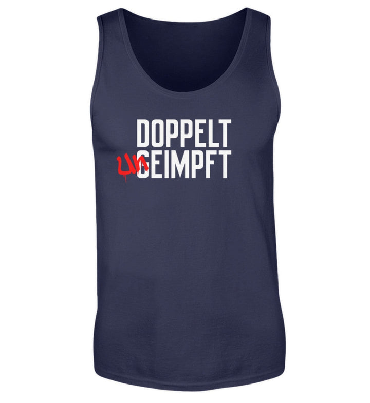DEZENTE REBELLEN TANK TOP BUBEN • DOPPEL UNGEIMPFT-HARLEKINSHOP
