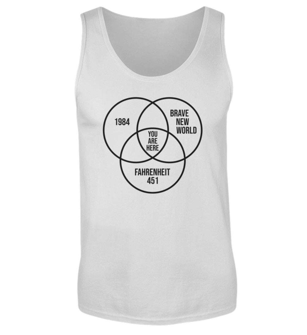 DEZENTE REBELLEN TANK TOP BUBEN • DYSTOPIE - HELL-HARLEKINSHOP