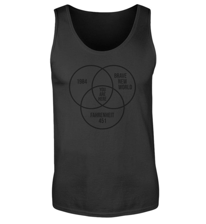 DEZENTE REBELLEN TANK TOP BUBEN • DYSTOPIE - HELL-HARLEKINSHOP