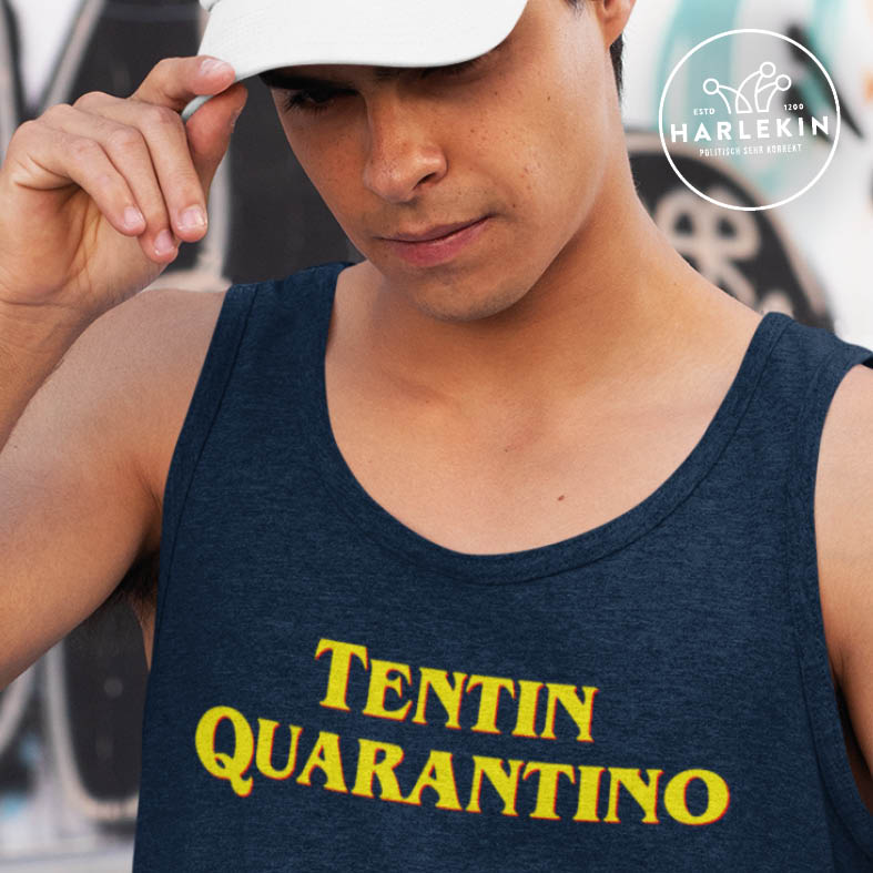DEZENTE REBELLEN TANK TOP BUBEN • QUARANTINO-HARLEKINSHOP