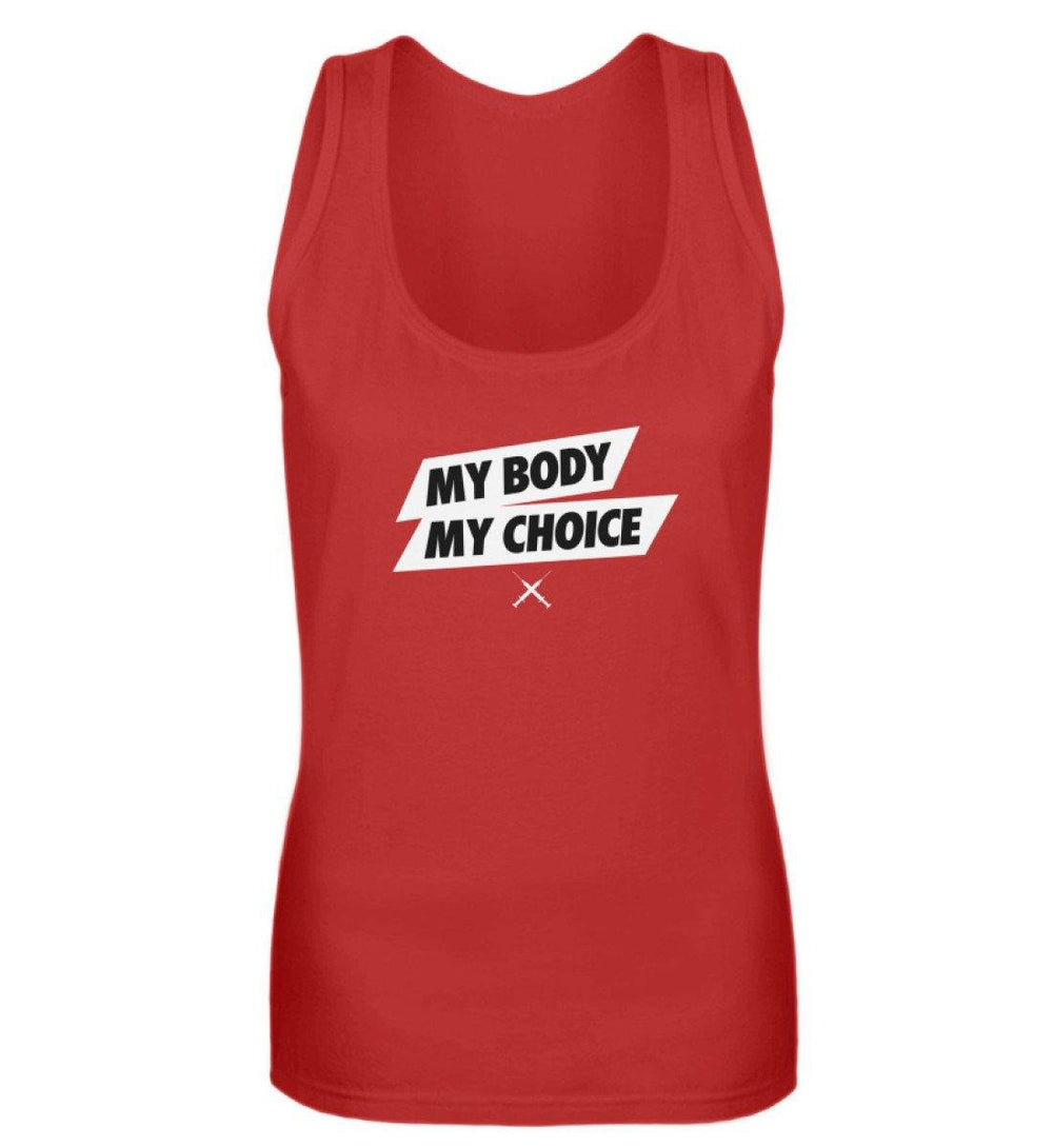 DEZENTE REBELLEN TANK TOP MÄDELS • MY BODY MY CHOICE-HARLEKINSHOP
