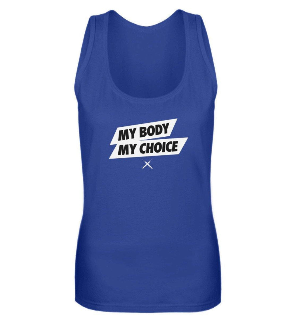 DEZENTE REBELLEN TANK TOP MÄDELS • MY BODY MY CHOICE-HARLEKINSHOP