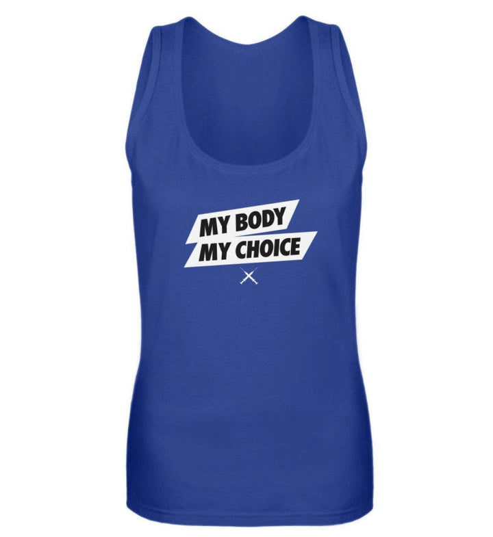 DEZENTE REBELLEN TANK TOP MÄDELS • MY BODY MY CHOICE-HARLEKINSHOP