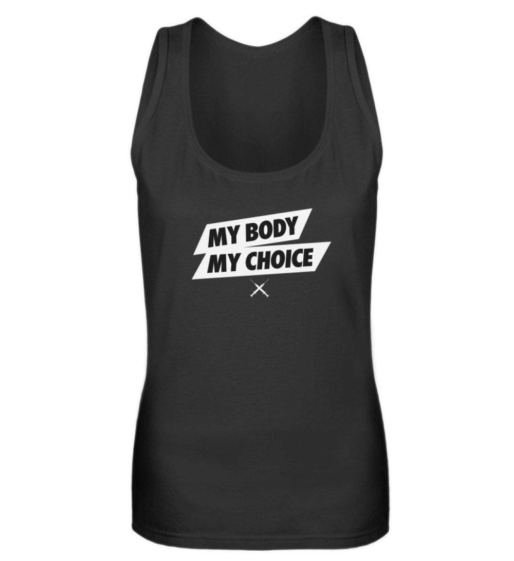 DEZENTE REBELLEN TANK TOP MÄDELS • MY BODY MY CHOICE-HARLEKINSHOP