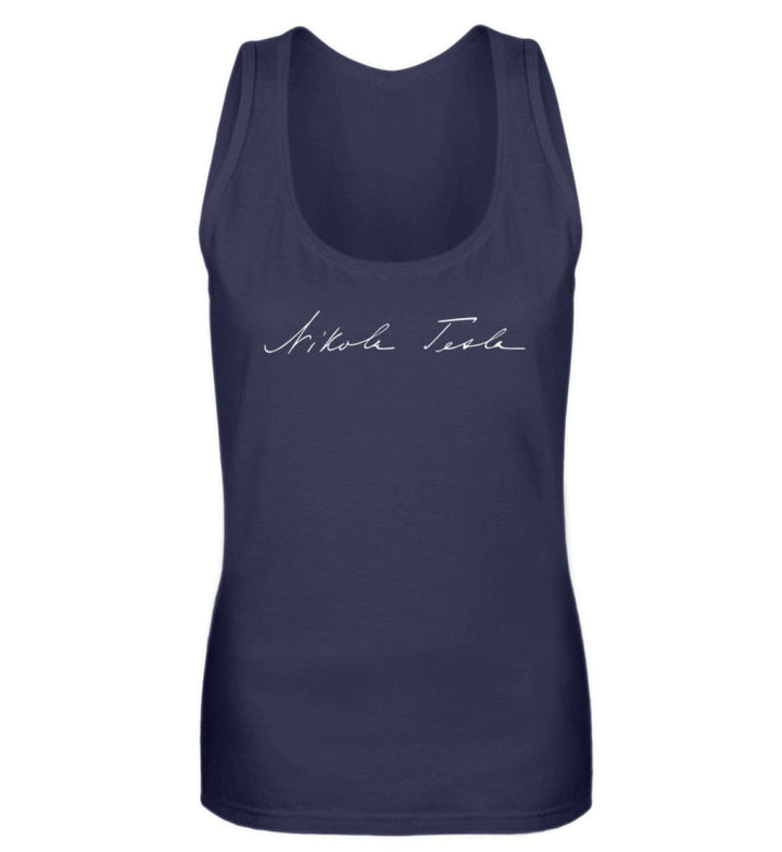 DEZENTE REBELLEN TANK TOP MÄDELS • TESLA SIGNATURE-HARLEKINSHOP