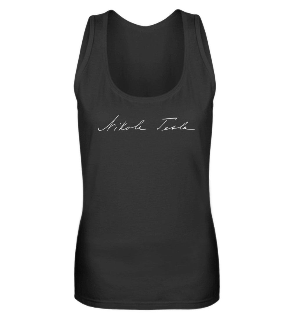 DEZENTE REBELLEN TANK TOP MÄDELS • TESLA SIGNATURE-HARLEKINSHOP