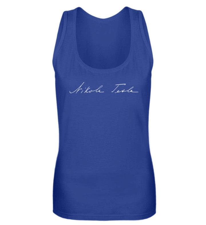 DEZENTE REBELLEN TANK TOP MÄDELS • TESLA SIGNATURE-HARLEKINSHOP