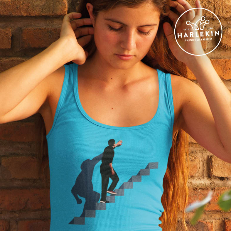 DEZENTE REBELLEN TANK TOP MÄDELS • TRUMAN EXIT-HARLEKINSHOP