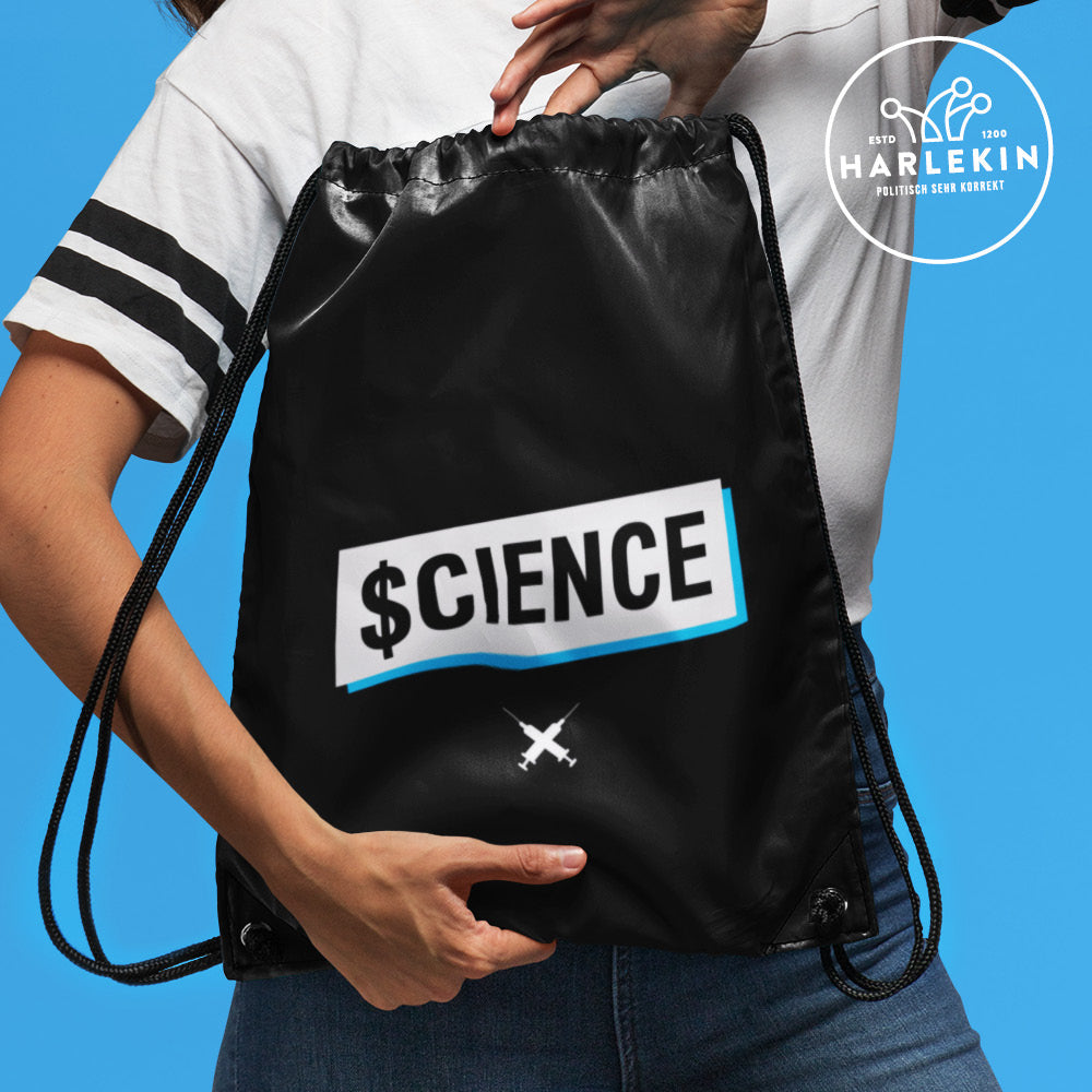 DEZENTE REBELLEN TURNBEUTEL • $CIENCE / SCIENCE-HARLEKINSHOP