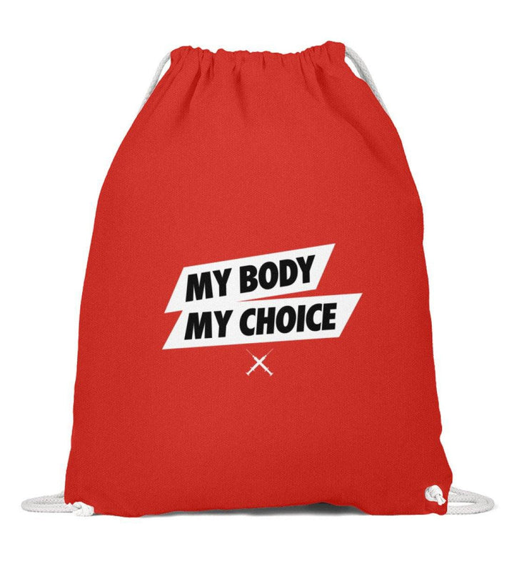 DEZENTE REBELLEN TURNBEUTEL • MY BODY MY CHOICE-HARLEKINSHOP